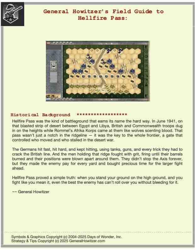 memoir 44 scenario guide