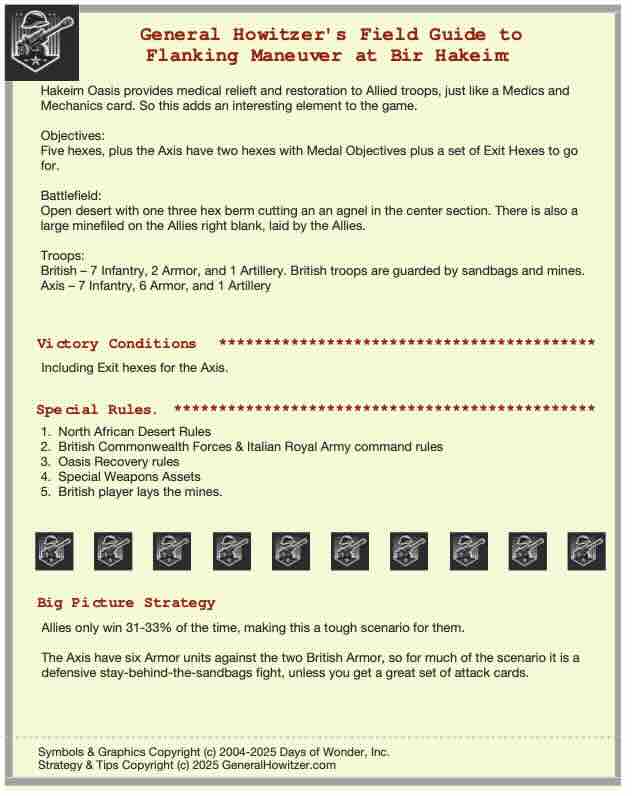 Scenario Field Guide: Flanking Maneuver at Bir Hakeim - Image 4
