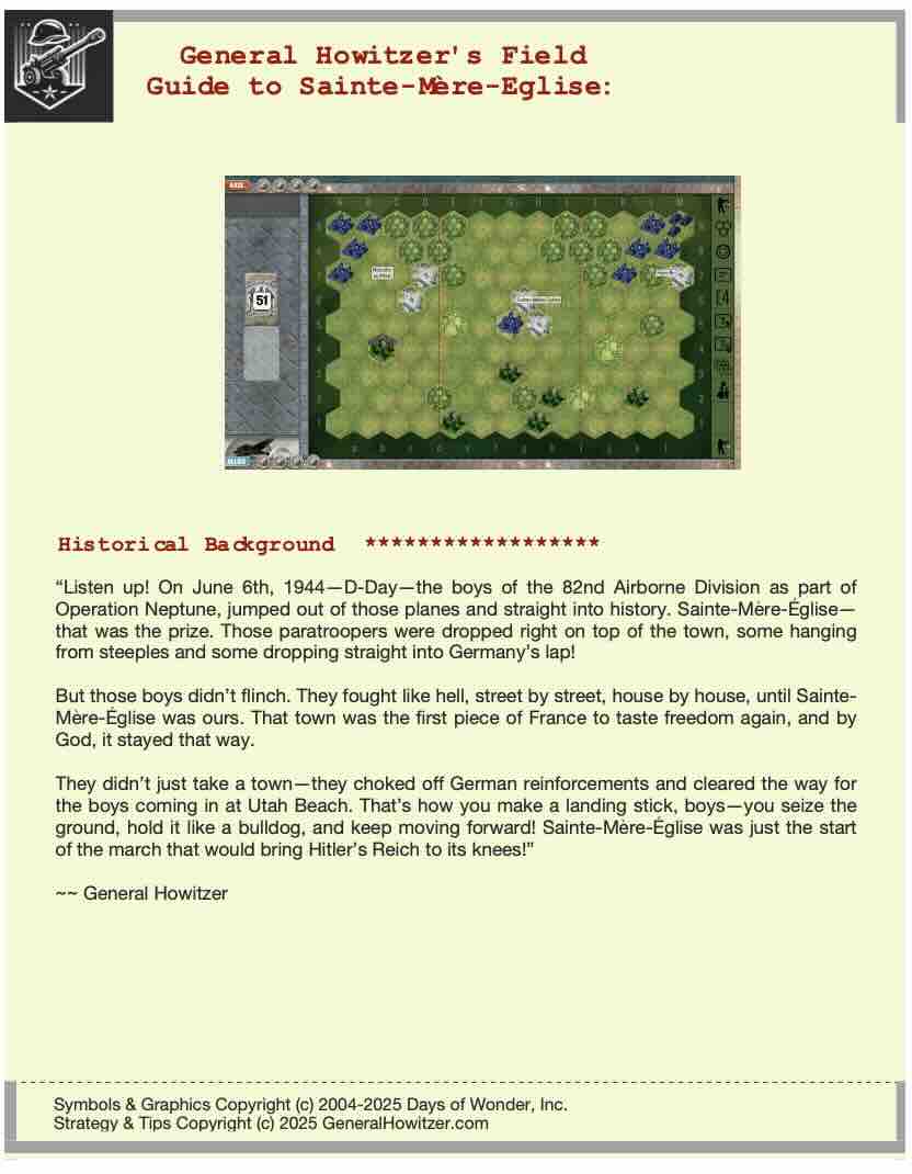 Scenario Field Guide: Saint-Mere-Eglise - Image 2